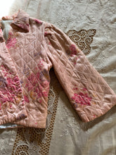 Load image into Gallery viewer, 1940’s Vintage Quilted Satin Bed Jacket
