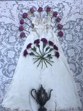 Load image into Gallery viewer, Authentic 1970&#39;s vintage Ivory Satin Halter Gunne Sax maxi sundress

