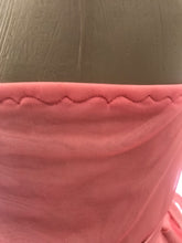 Load image into Gallery viewer, Authentic 1950’s coral pink chiffon peignoir nightgown and robe set
