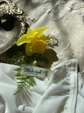 Load image into Gallery viewer, Authentic 1950’s vintage Michelene White Nylon and Lace Granny Panties
