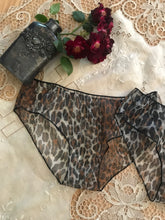 Load image into Gallery viewer, Authentic 1960&#39;s Vintage Vanity Fair Leopard Nylon Hip Hugger Bikini Panties

