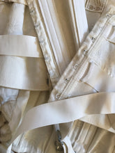 Load image into Gallery viewer, Authentic 1970’s vintage double lacing surgical support corset
