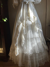 Load image into Gallery viewer, 1980’s Vintage White Satin Gown by Zum Zum
