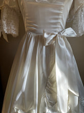 Load image into Gallery viewer, 1980’s Vintage White Satin Gown by Zum Zum
