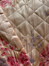 Load image into Gallery viewer, 1940’s Vintage Quilted Satin Bed Jacket
