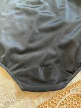 Load image into Gallery viewer, Authentic 1960’s vintage Kayser Black Nylon Pillow Tab Granny Panties
