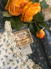 Load image into Gallery viewer, Authentic 1970&#39;s vintage dusty eggshell blue floral Gunne Sax maxi dress
