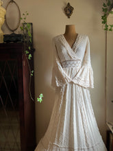 Load image into Gallery viewer, Beautiful 1970&#39;s vintage Mexican bridal dress
