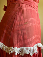 Load image into Gallery viewer, 1950’s Vintage Sheer Cotton and Lace dress by Vicky Vaughn Juniors
