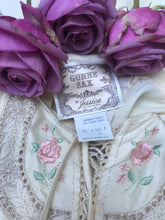 Load image into Gallery viewer, Authentic 1970&#39;s vintage Ivory Satin Halter Gunne Sax maxi sundress
