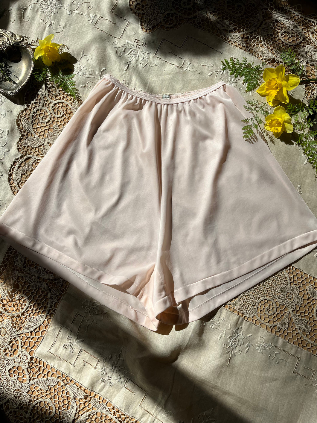 Authentic 1960’s vintage Pink Nylon Tap Panties by Duchess