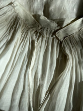 Load image into Gallery viewer, Antique 1900’s Edwardian Era White Cotton Petticoat Skirt
