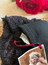Load image into Gallery viewer, 1960&#39;s Vintage Olga Pretty Partner Black Lace Bubble Girdle Panty

