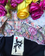 Load image into Gallery viewer, Authentic 1970&#39;s vintage calico sundress by Jody T
