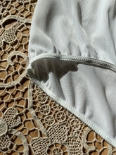 Load image into Gallery viewer, Authentic 1960’s vintage Kayser White Nylon Pillow Tab Granny Panties
