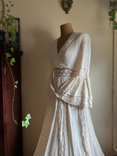 Load image into Gallery viewer, Beautiful 1970&#39;s vintage Mexican bridal dress
