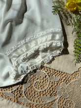 Load image into Gallery viewer, Authentic 1950’s vintage Michelene White Nylon and Lace Granny Panties
