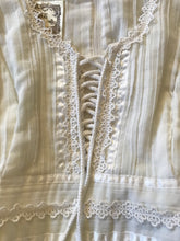 Load image into Gallery viewer, Authentic 1970&#39;s vintage White Crepe Voile Gunne Sax maxi dress
