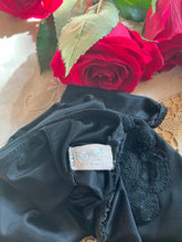 Load image into Gallery viewer, Authentic 1960’s vintage Kayser Black Nylon Pillow Tab Granny Panties
