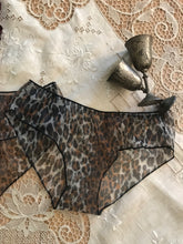 Load image into Gallery viewer, Authentic 1960&#39;s Vintage Vanity Fair Leopard Nylon Hip Hugger Bikini Panties
