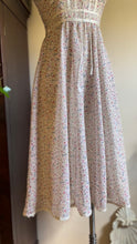 Load image into Gallery viewer, 1970’s Vintage Floral Voile Gunne Sax Midi Sundress
