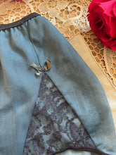 Load image into Gallery viewer, Hand Dyed 1940’s Vintage Plymouth Nylon And Lace Granny Panties
