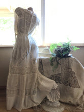 Load image into Gallery viewer, Authentic antique Edwardian embroidered dress
