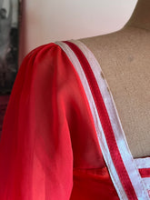 Load image into Gallery viewer, Rare Authentic 1970’s Vintage Rust Satin Rumak Dress
