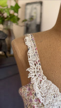 Load image into Gallery viewer, 1970’s Vintage Floral Voile Gunne Sax Midi Sundress

