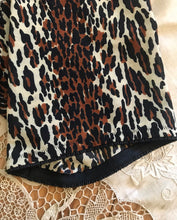 Load image into Gallery viewer, Deadstock 1960&#39;s vintage leopard print long leg panty girdle from Vanity Fair
