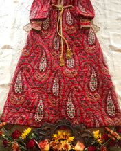 Load image into Gallery viewer, Quilted 1970’s vintage dress by Periphery designed by Arthur Williams
