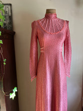 Load image into Gallery viewer, 1970’s Vintage Rose Pink Lace by Young Innocent
