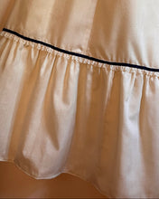 Load image into Gallery viewer, Darling handmade 1970’s vintage ivory poplin maxi sundress
