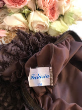 Load image into Gallery viewer, Authentic 1970’s vintage brown ruffle panties by Fantasia
