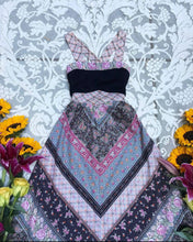 Load image into Gallery viewer, Authentic 1970&#39;s vintage calico sundress by Jody T
