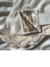 Load image into Gallery viewer, Amazing 1970&#39;s vintage poplin and crochet Gunne Sax dress
