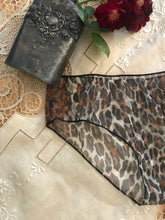 Load image into Gallery viewer, Authentic 1960&#39;s Vintage Vanity Fair Leopard Nylon Hip Hugger Bikini Panties
