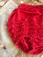 Load image into Gallery viewer, Authentic 1970’s vintage red ruffle panties by Fantasia
