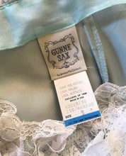 Load image into Gallery viewer, Authentic 1980&#39;s vintage robins egg blue Gunne Sax gown
