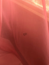 Load image into Gallery viewer, Authentic 1950’s coral pink chiffon peignoir nightgown and robe set
