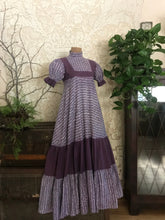 Load image into Gallery viewer, Regal purple 1960’s vintage dress by Laura Ashley
