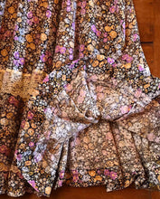 Load image into Gallery viewer, Authentic 1970’s vintage floral calico dress by Montgomery Ward

