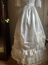 Load image into Gallery viewer, 1980’s Vintage White Satin Gown by Zum Zum
