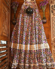 Load image into Gallery viewer, Authentic 1970’s vintage floral calico dress by Montgomery Ward
