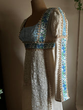 Load image into Gallery viewer, Beautiful Medieval 1960&#39;s vintage black label Gunne Sax Dress
